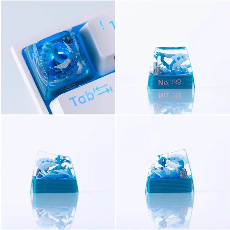 Custom Pokemon Resin Keycaps