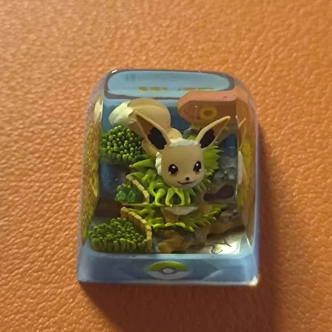 Custom Pokemon Resin Keycaps