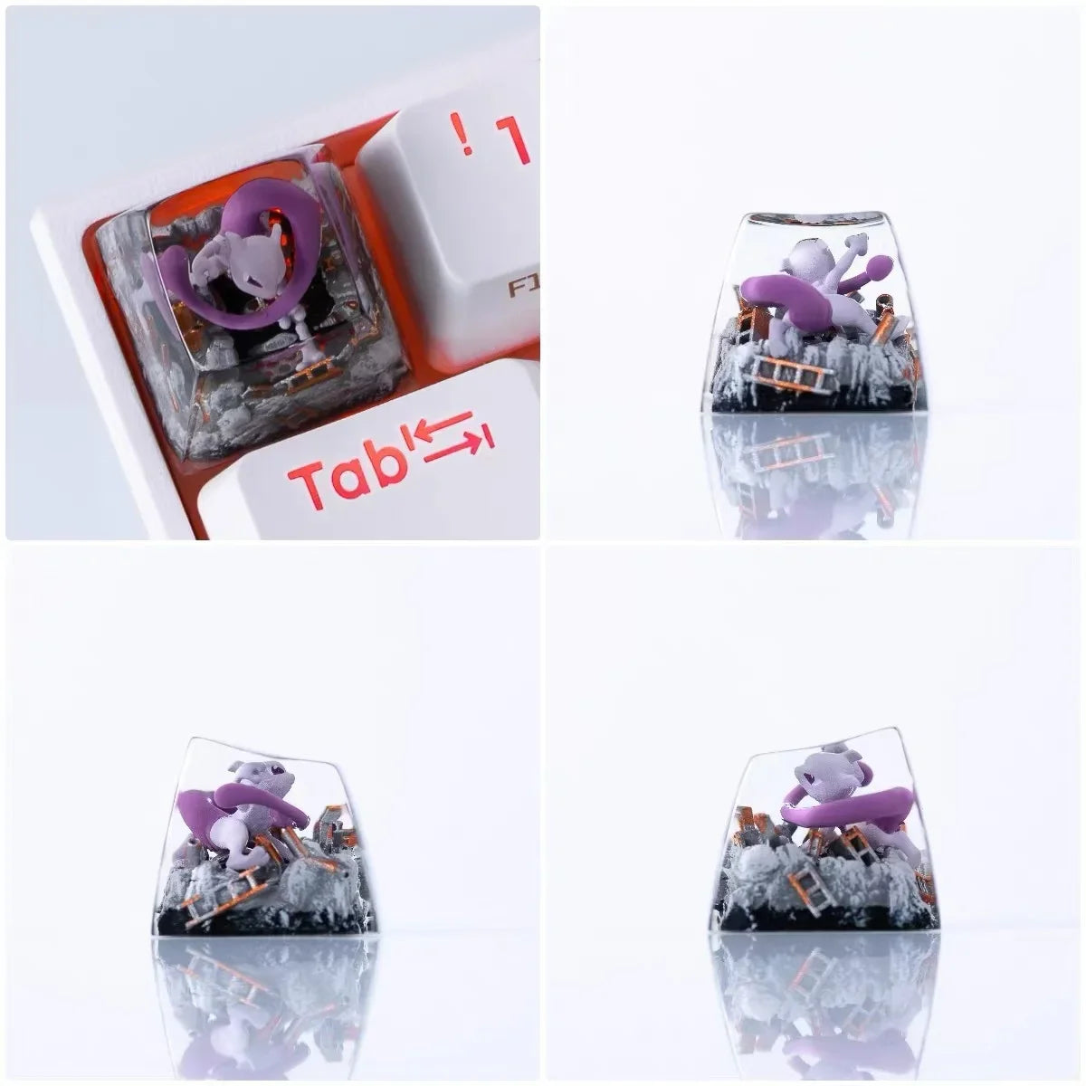 Custom Pokemon Resin Keycaps