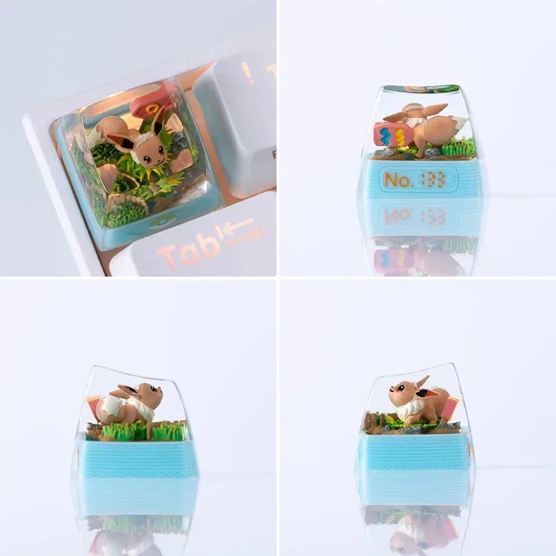 Custom Pokemon Resin Keycaps