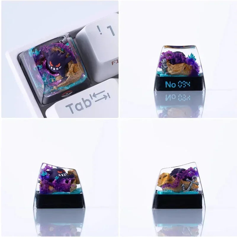 Custom Pokemon Resin Keycaps