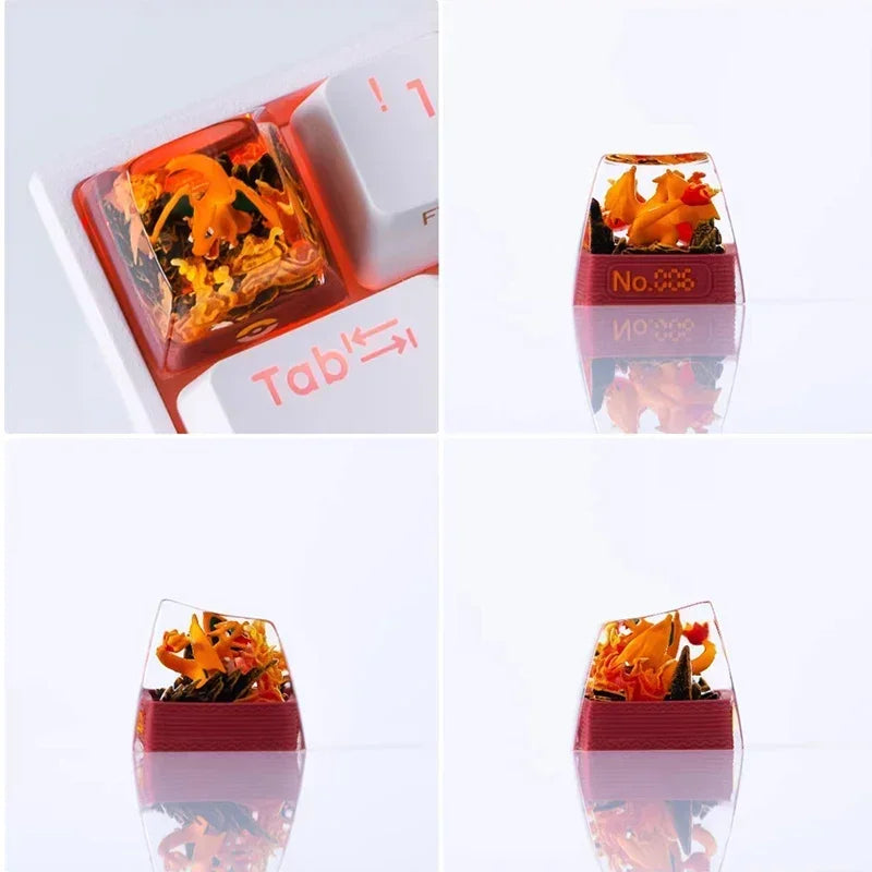 Custom Pokemon Resin Keycaps
