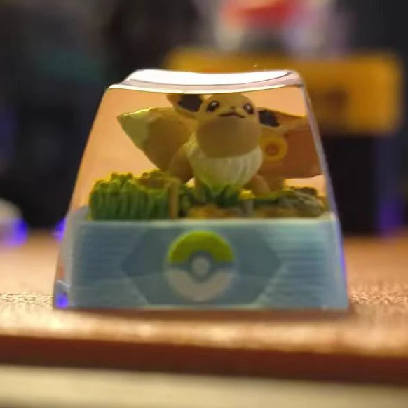 Custom Pokemon Resin Keycaps