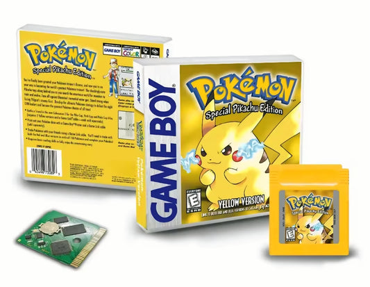 Pokemon Yellow GB (With RTC & Case)