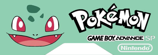 GBA SP Back Label "Pokemon Bulbasaur"