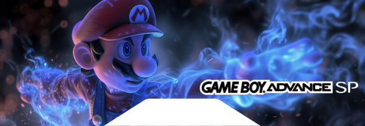 GBA SP Back Label "Mario"