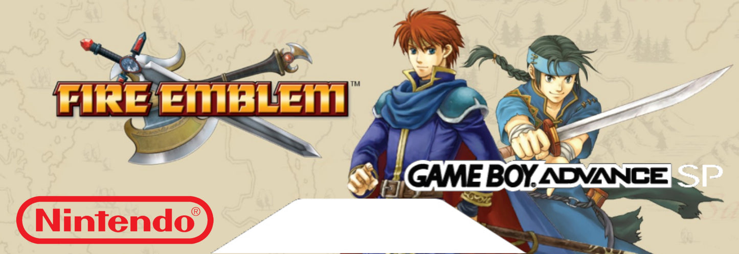 GBA SP Back Label "Fire Emblem"