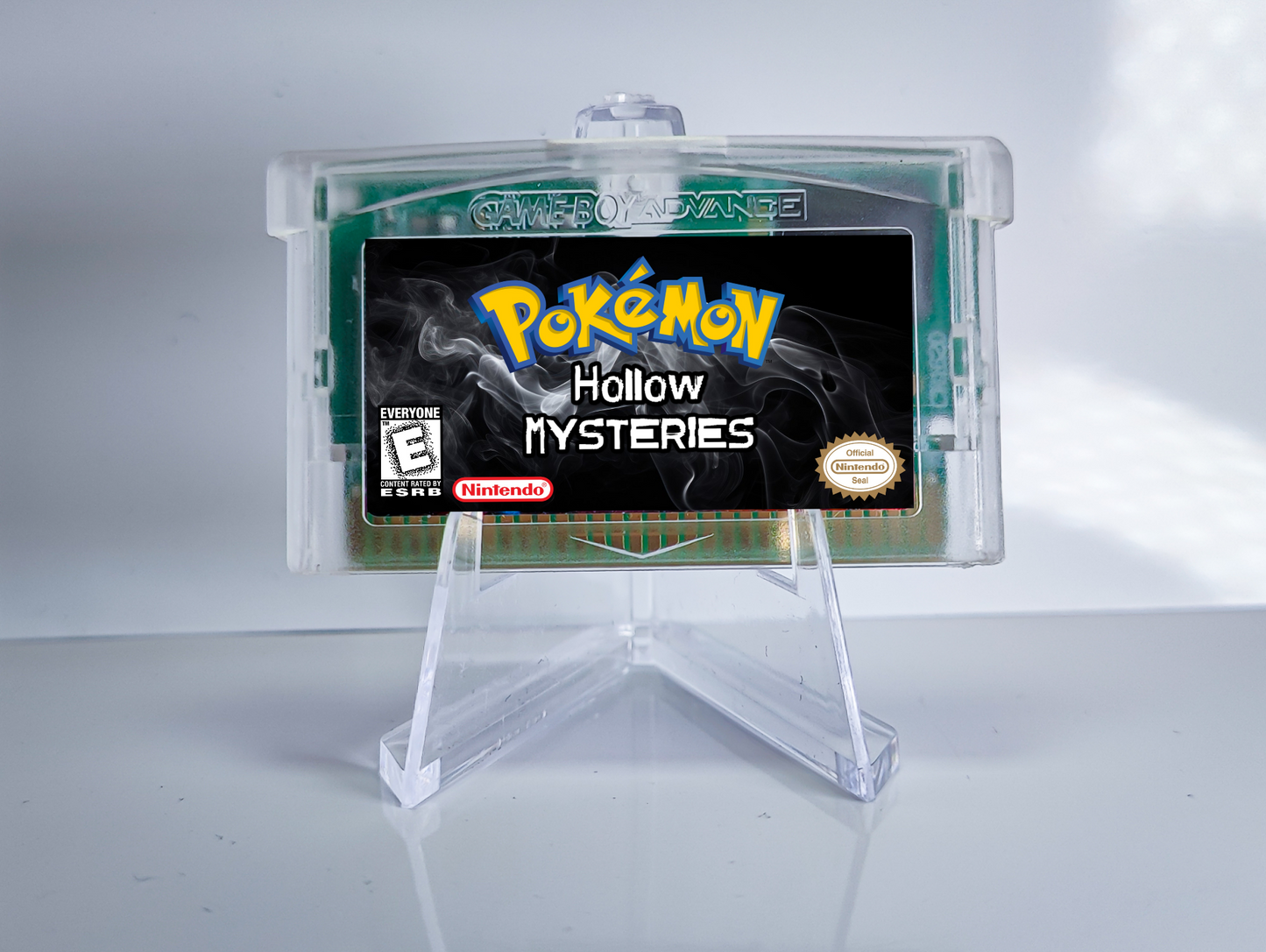 Pokemon Hollow Mysteries GBA ROM Hack Cartridge (RTC Option)