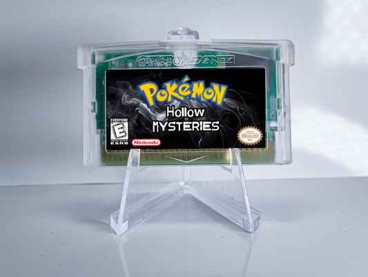 Pokemon Hollow Mysteries GBA ROM Hack Cartridge (RTC Option)