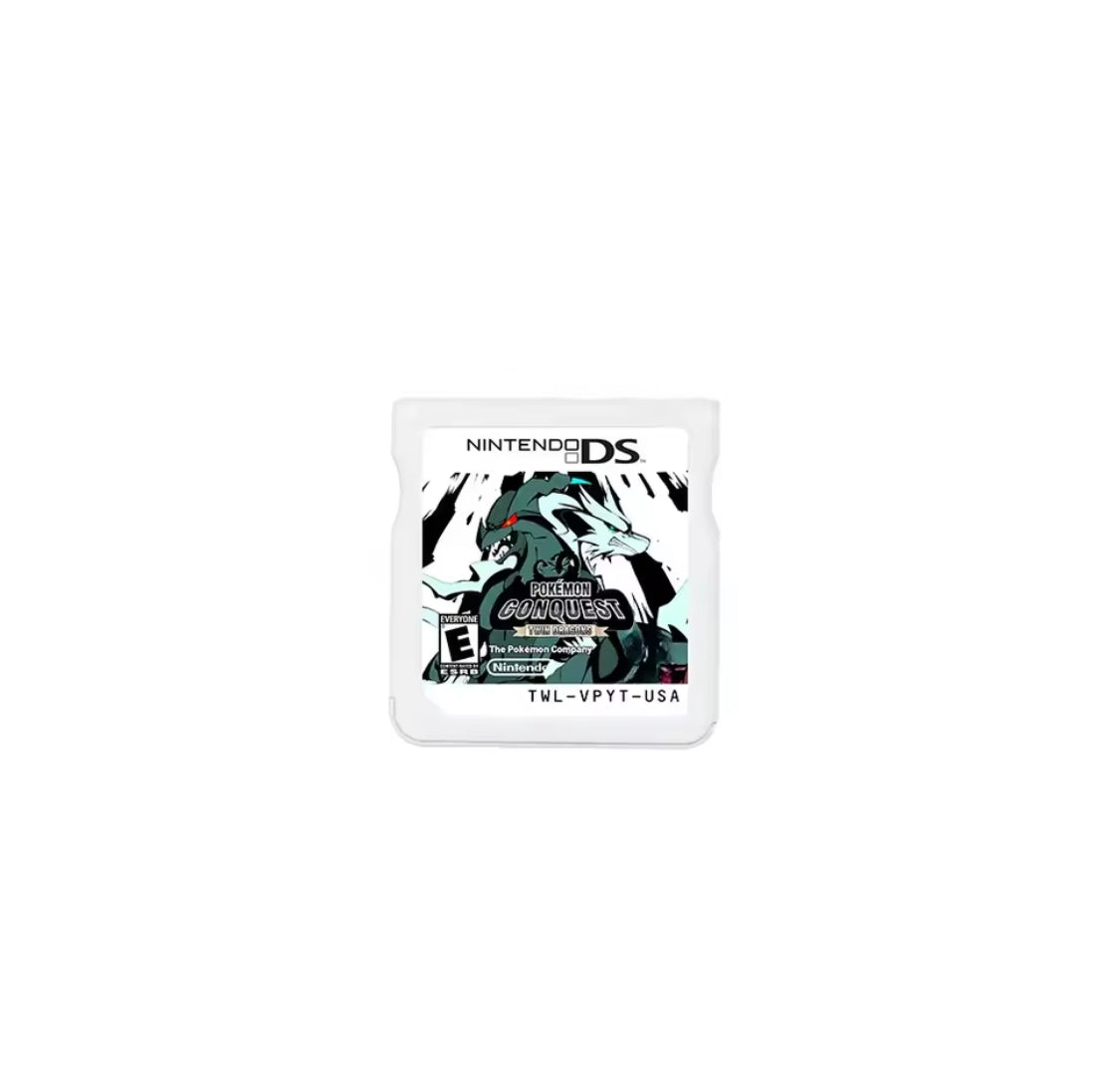 Pokemon Conquest Twin Dragons DS ROM Hack Cartridge With Case