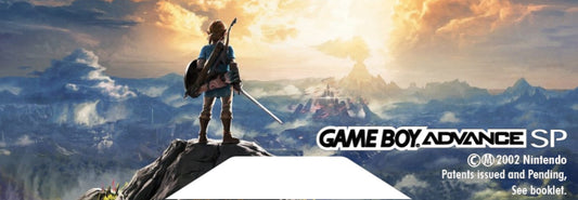 GBA SP Back Label "Zelda"