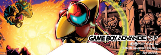 GBA SP Back Label "Metroid"
