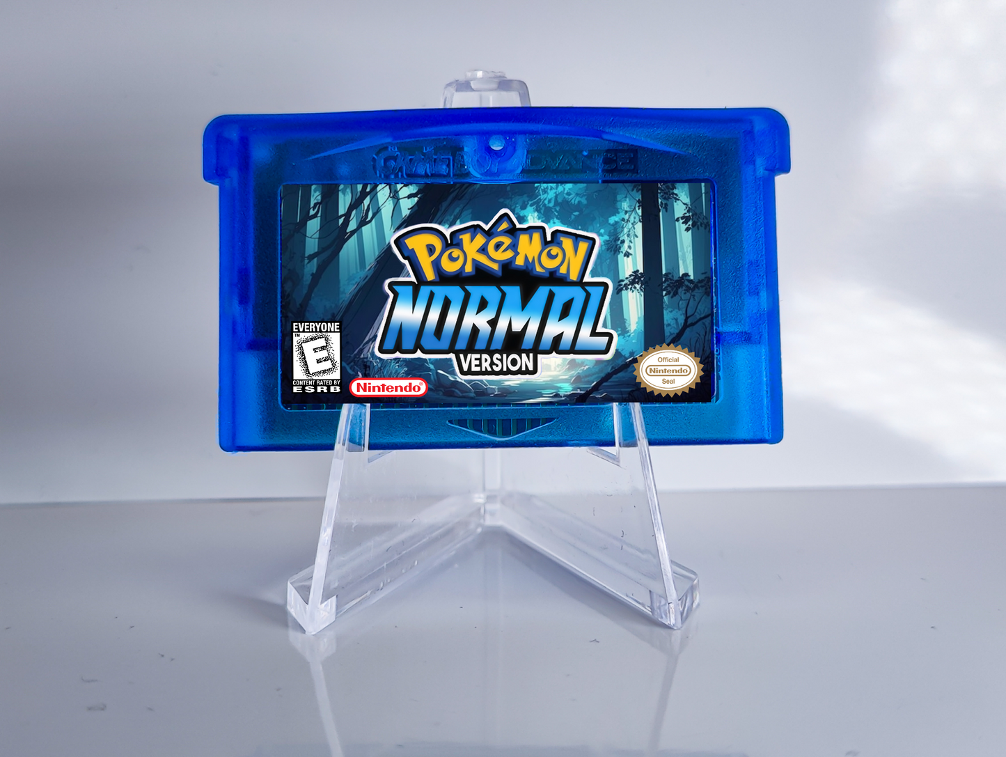 Pokemon Normal GBA ROM Hack Cartridge (RTC Option)