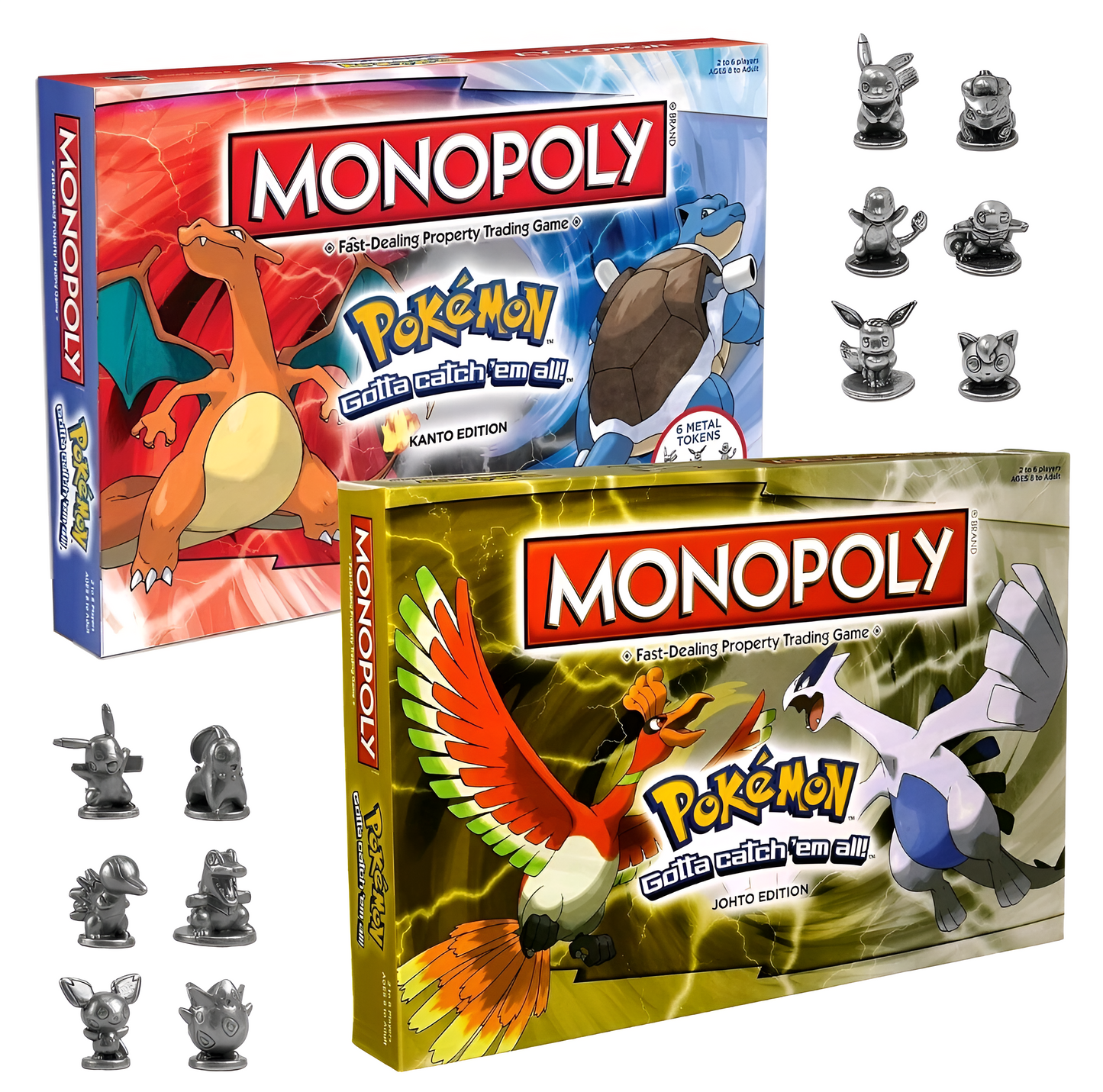 Pokemon Monopoly Kanto & Johto Edition