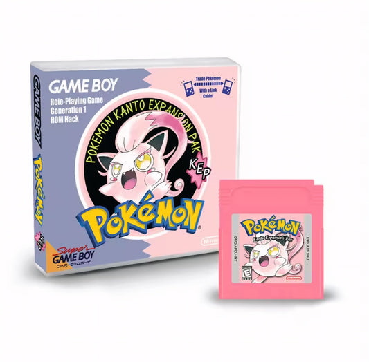 Pokemon Kanto Expansion Pack GBC ROM Hack With RTC