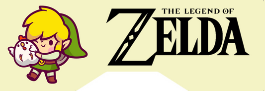 GBA SP Back Label "Zelda"