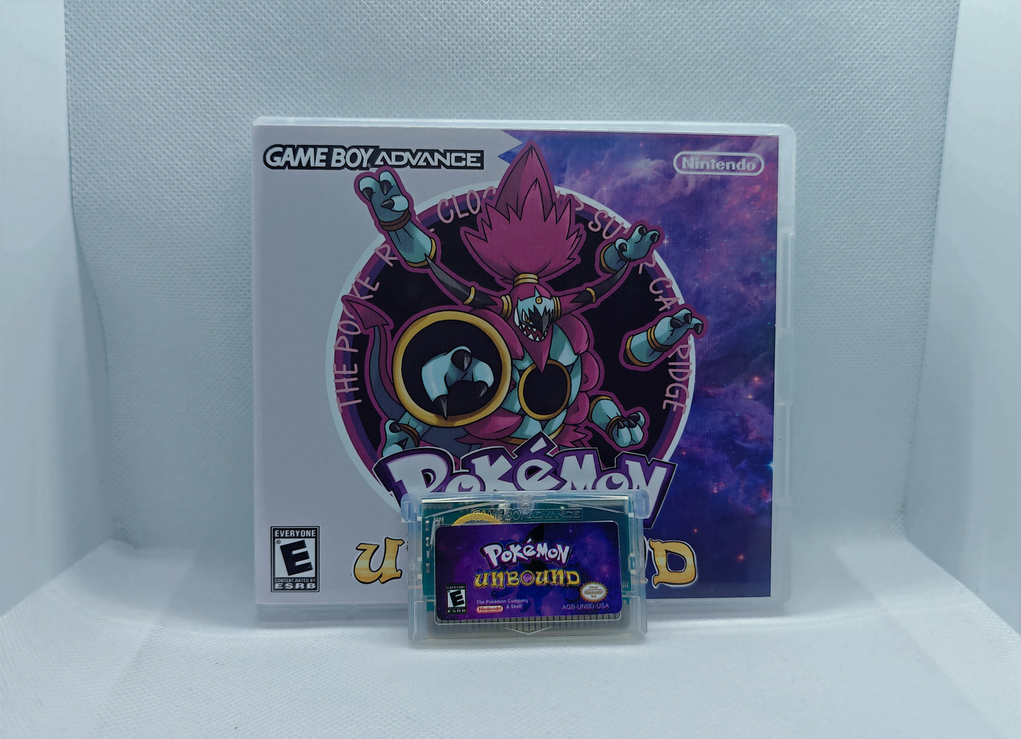 Pokemon Unbound GBA ROM Hack Cartridge With RTC And Case