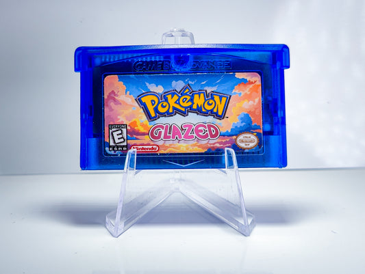 Pokemon Glazed GBA ROM Hack Cartridge (Case & RTC Option)