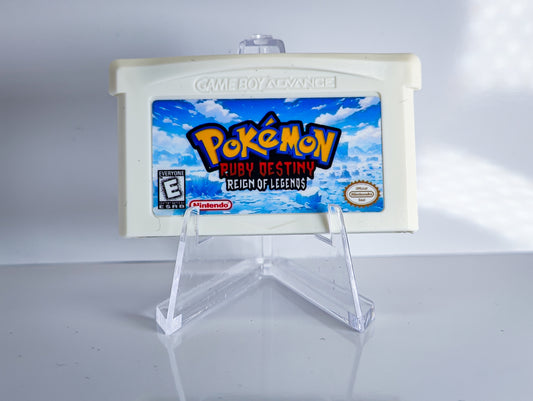 Pokemon Ruby Destiny Reign Of Legends GBA ROM Hack Cartridge (Case & RTC Option)