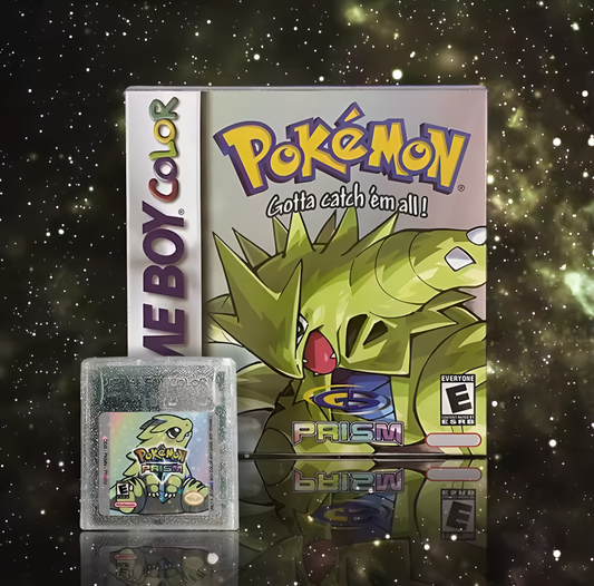 (Limited Edition) Pokemon Prism GBC ROM Hack Cartridge With Box (RTC)