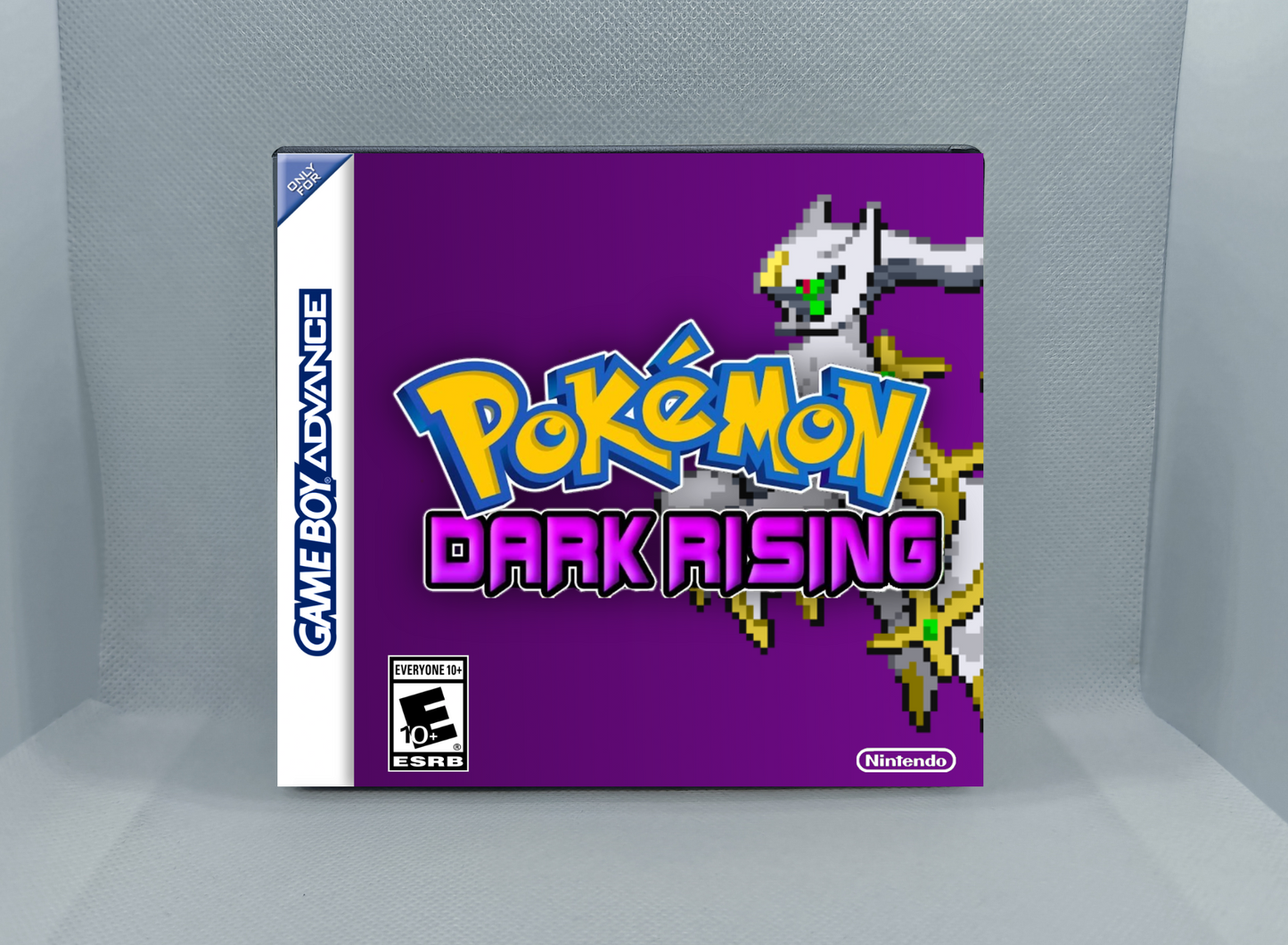 Pokemon Dark Rising GBA ROM Hack Cartridge (Case & RTC Option)