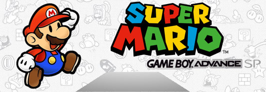 GBA SP Back Label "Super Mario"