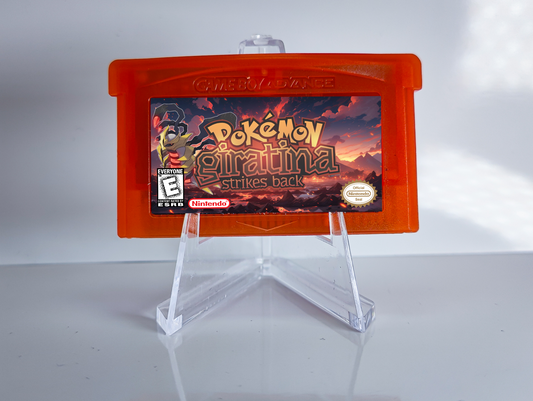 Pokemon Giratina Strikes Back GBA ROM Hack Cartridge (Case & RTC Option)