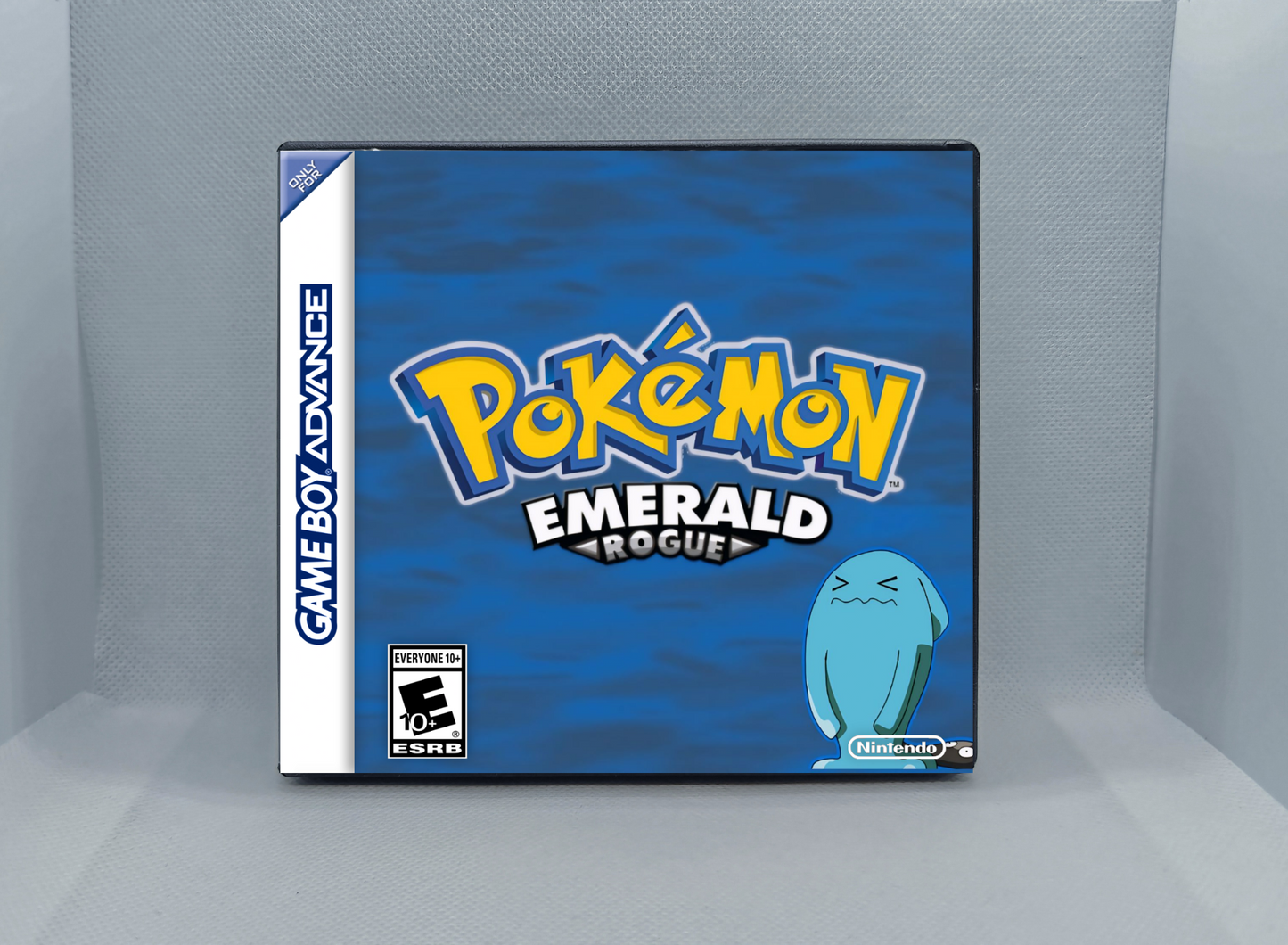 Pokemon Emerald Rogue GBA ROM Hack Cartridge (Case & RTC Option)