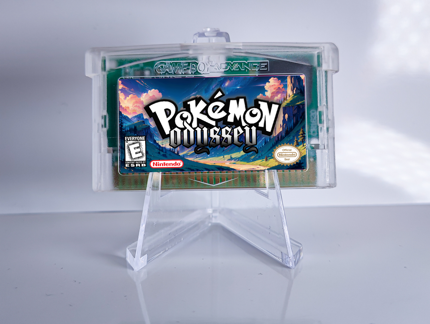 Pokemon Odyssey GBA ROM Hack Cartridge (Case & RTC Option)