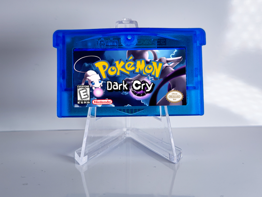 Pokemon Dark Cry GBA ROM Hack Cartridge (RTC Option)