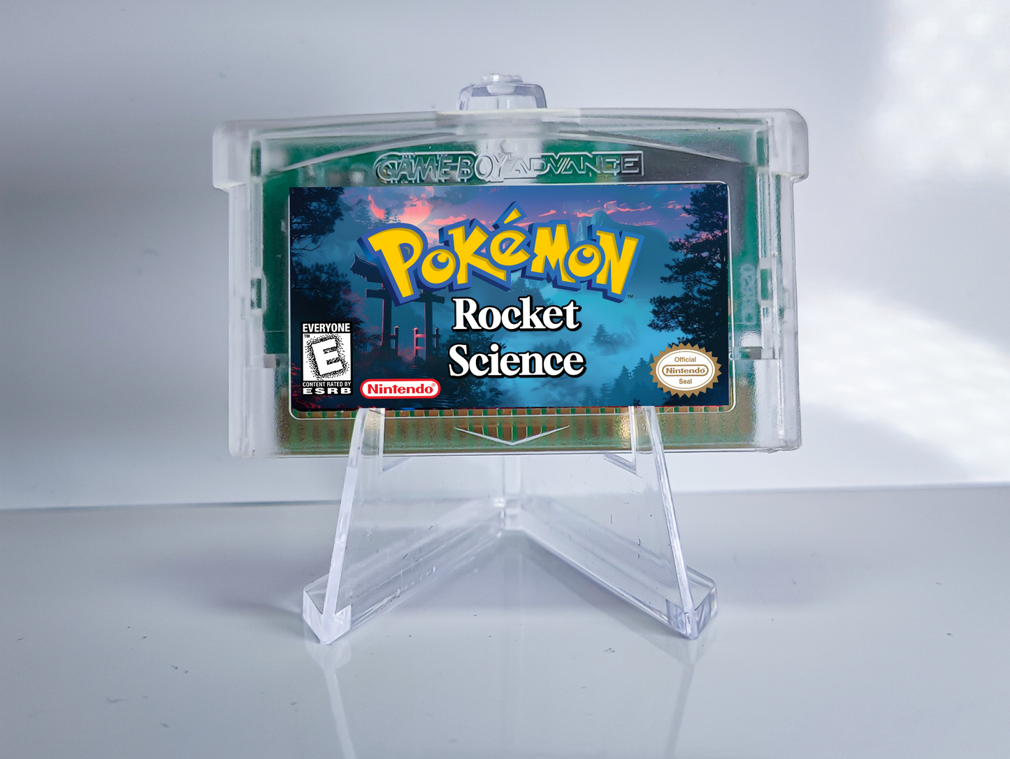Pokemon Rocket Science GBA ROM Hack Cartridge (RTC Option)