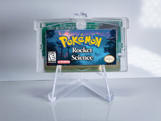 Pokemon Rocket Science GBA ROM Hack Cartridge (RTC Option)