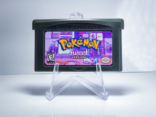 Pokemon Sweet GBA ROM Hack Cartridge (Case & RTC Option)