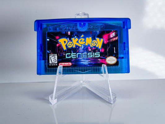 Pokemon Genesis GBA ROM Hack Cartridge (RTC Option)