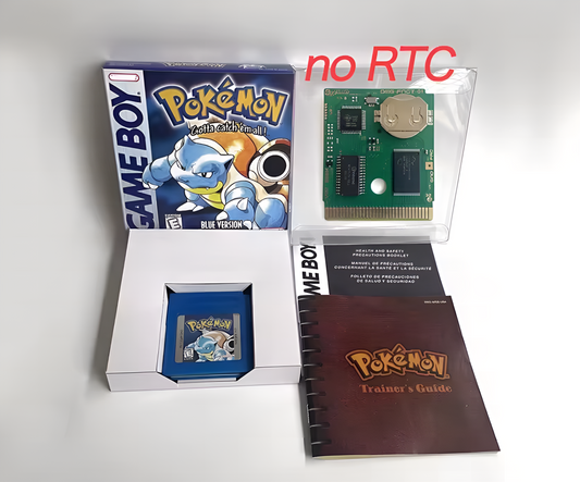 Pokemon Blue (Box and manuals)
