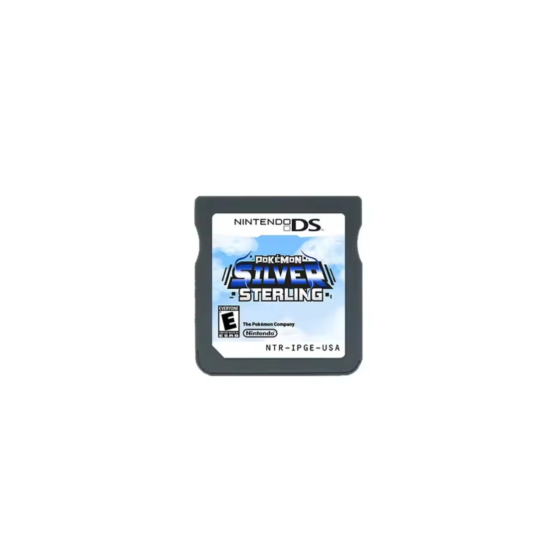 Pokemon Silver Sterling DS ROM Hack Cartridge With Case