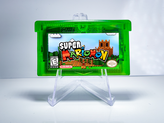 Pokemon Mariomon GBA ROM Hack Cartridge (RTC Option)