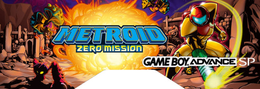 GBA SP Back Label "Metroid Zero Mission"