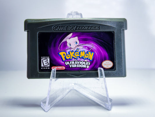Pokemon Ultra Violet GBA ROM Hack Cartridge (Case & RTC Option)