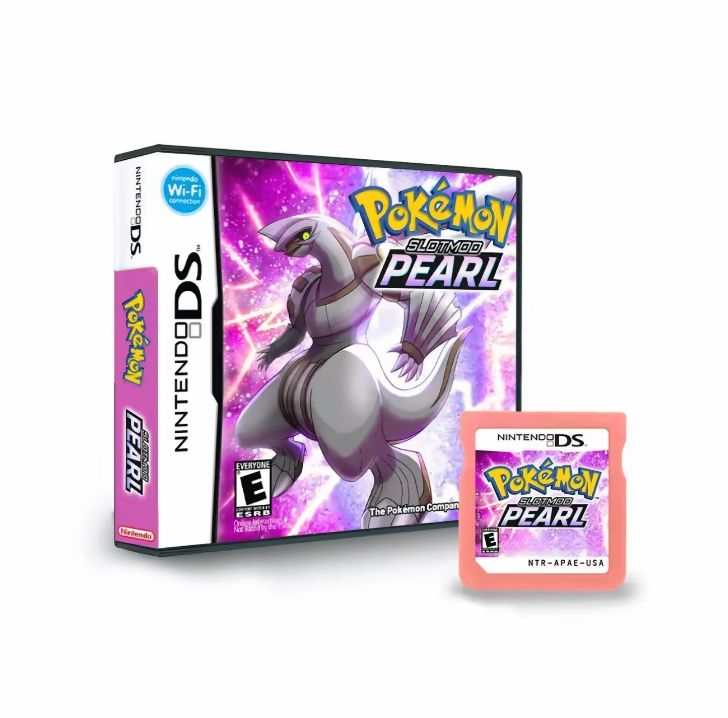 Pokemon Slotmod Pearl DS ROM Hack Cartridge With Case