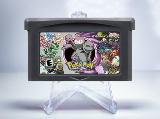 Pokemon Amalga Magenta GBA ROM Hack Cartridge (RTC Option)