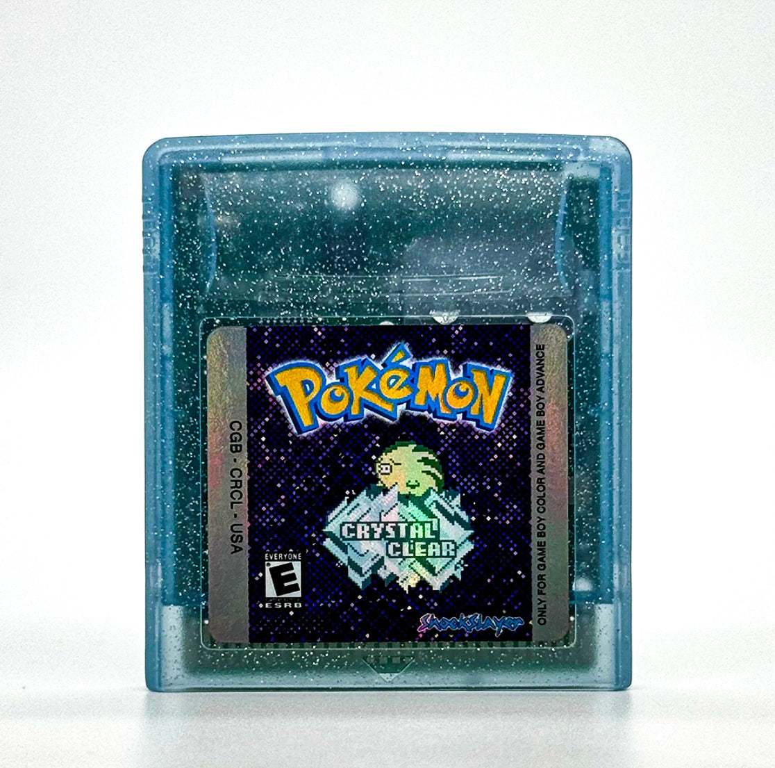 Pokemon Crystal Clear GBC ROM Hack Cartridge With RTC