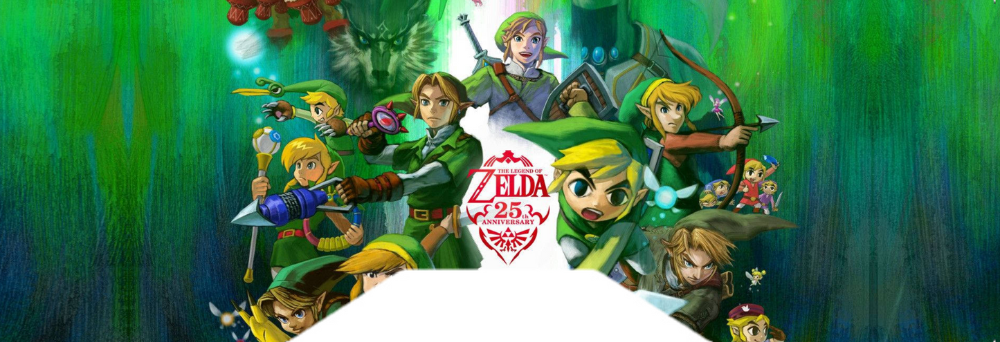 GBA SP Back Label "Zelda"