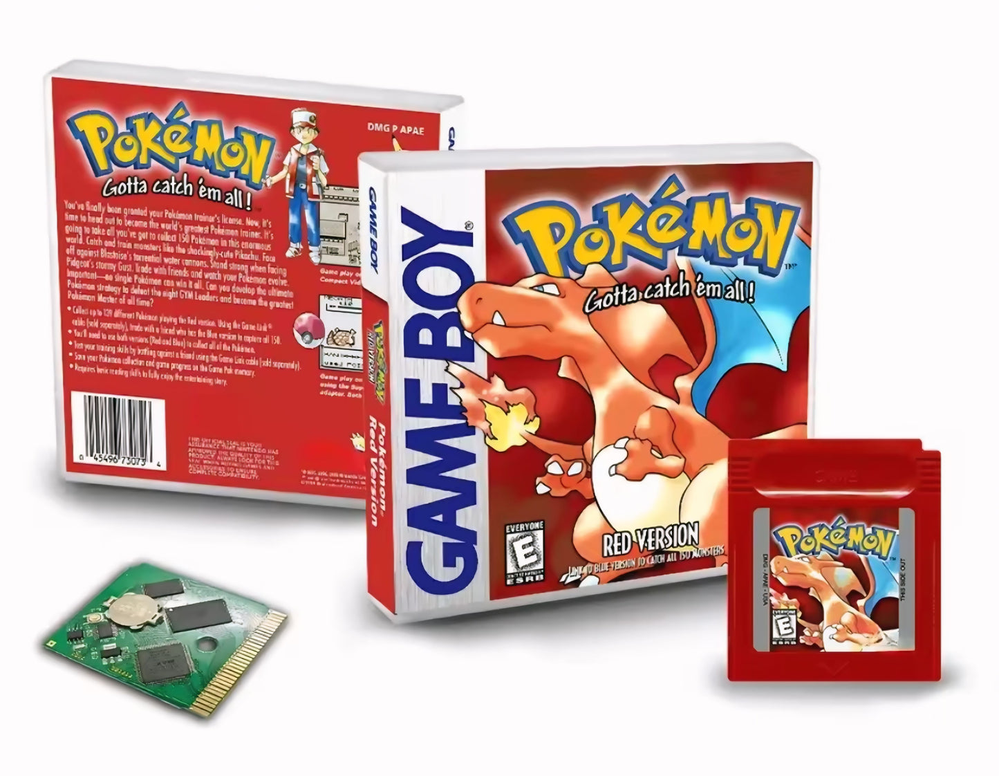 Pokemon Red GB (With Case)