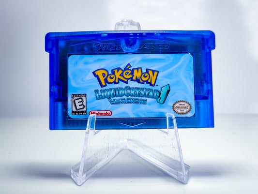Pokemon Liquid Crystal GBA ROM Hack Cartridge (Case & RTC Option)