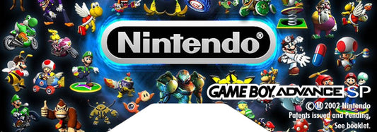 GBA SP Back Label "Nintendo"