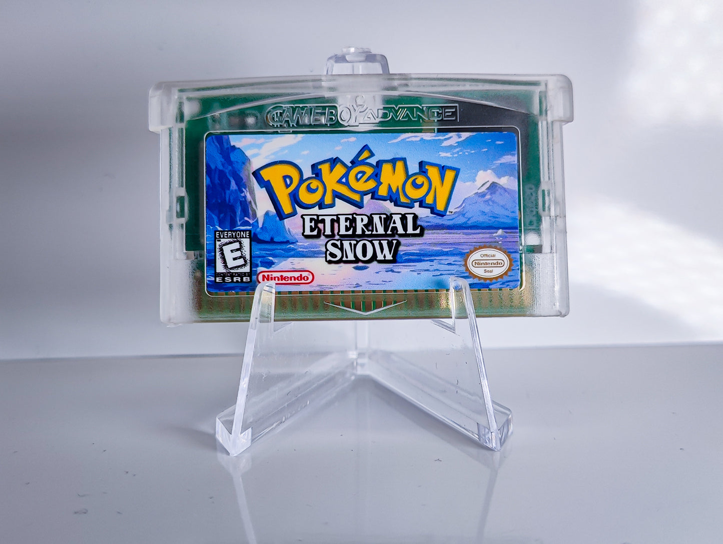 Pokemon Eternal Snow GBA ROM Hack Cartridge (RTC Option)