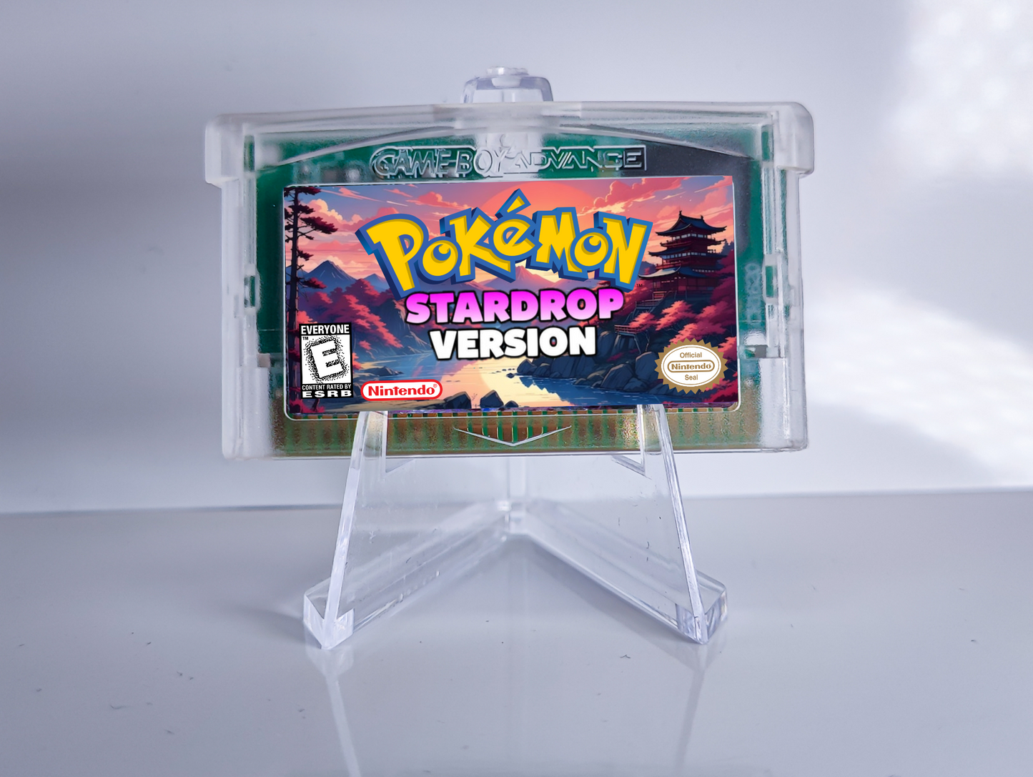 Pokemon Stardrop GBA ROM Hack Cartridge (RTC Option)