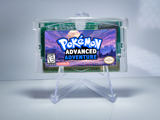 Pokemon Advanced Adventure GBA ROM Hack Cartridge (Case & RTC Option)