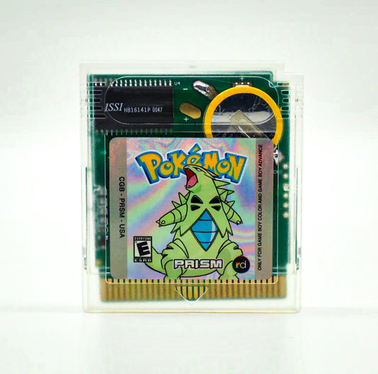 Pokemon Prism GBC ROM Hack Cartridge (RTC Options)